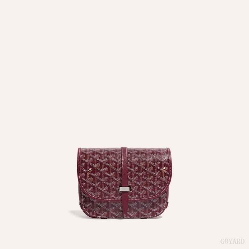 Goyard Belvedere PM Bag Burgunder | LCHL4399