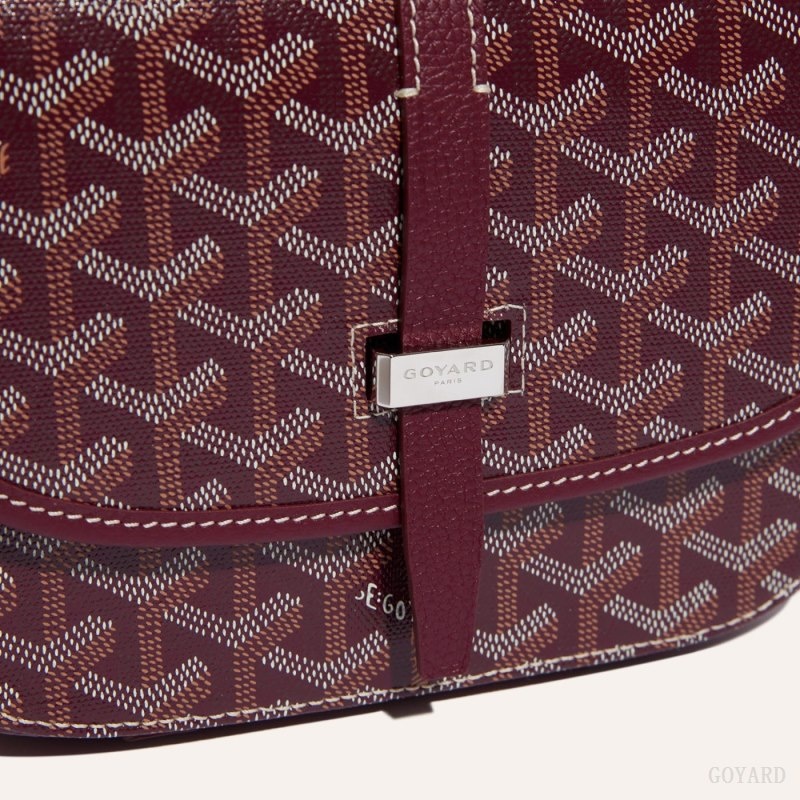 Goyard Belvedere PM Bag Burgunder | LCHL4399