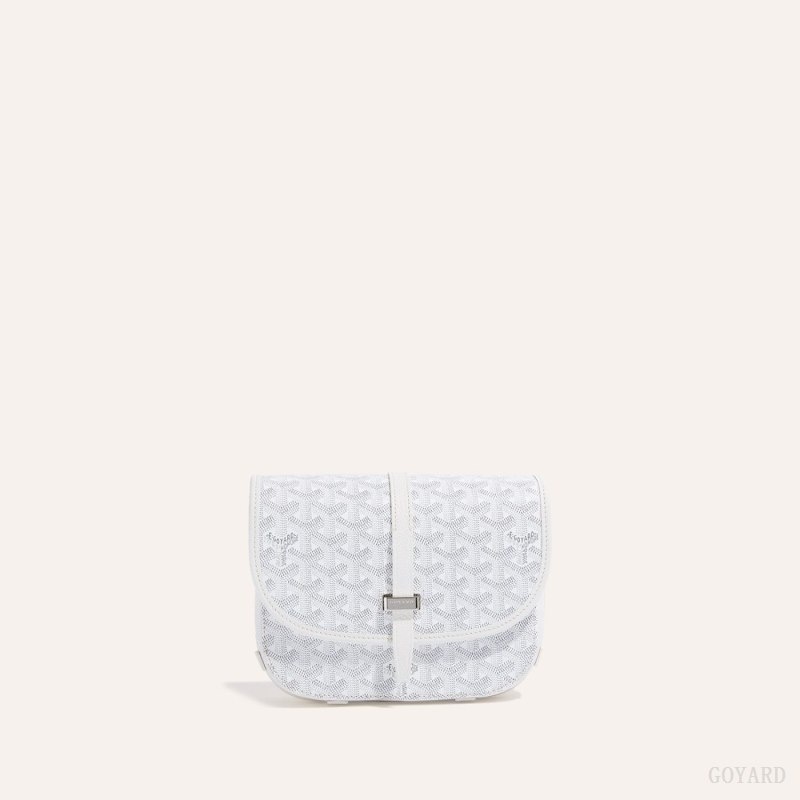 Goyard Belvedere PM Bag Hvite | UHAG6860