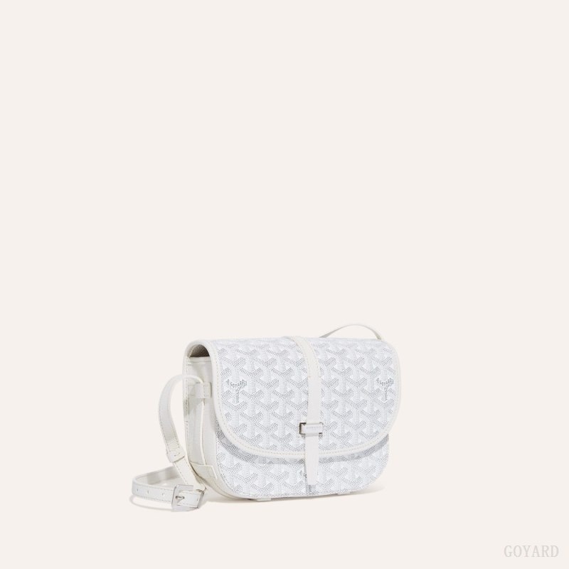 Goyard Belvedere PM Bag Hvite | UHAG6860