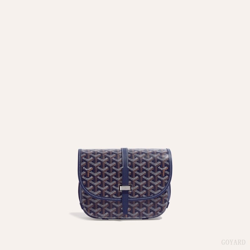 Goyard Belvedere PM Bag Marineblå Blå | TNML3002