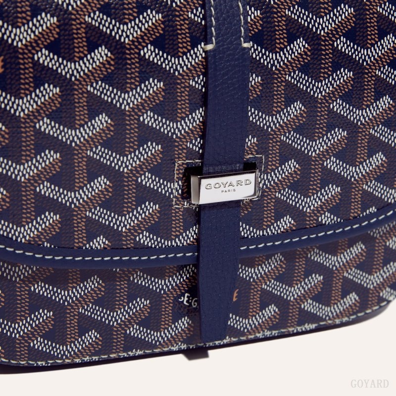 Goyard Belvedere PM Bag Marineblå Blå | TNML3002