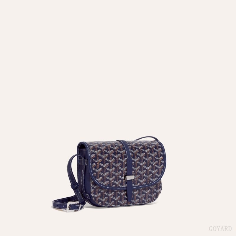 Goyard Belvedere PM Bag Marineblå Blå | TNML3002