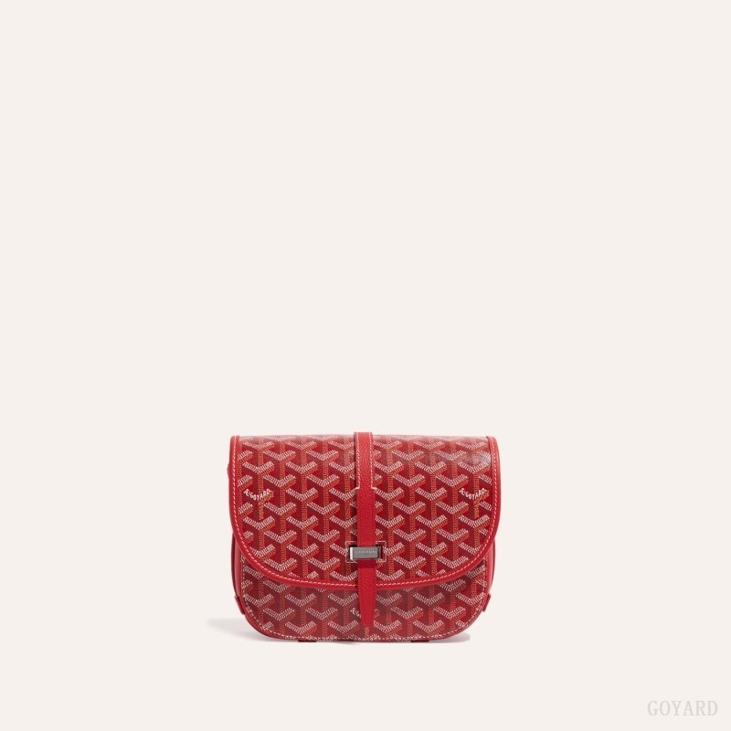 Goyard Belvedere PM Bag Rød | HHOB1440