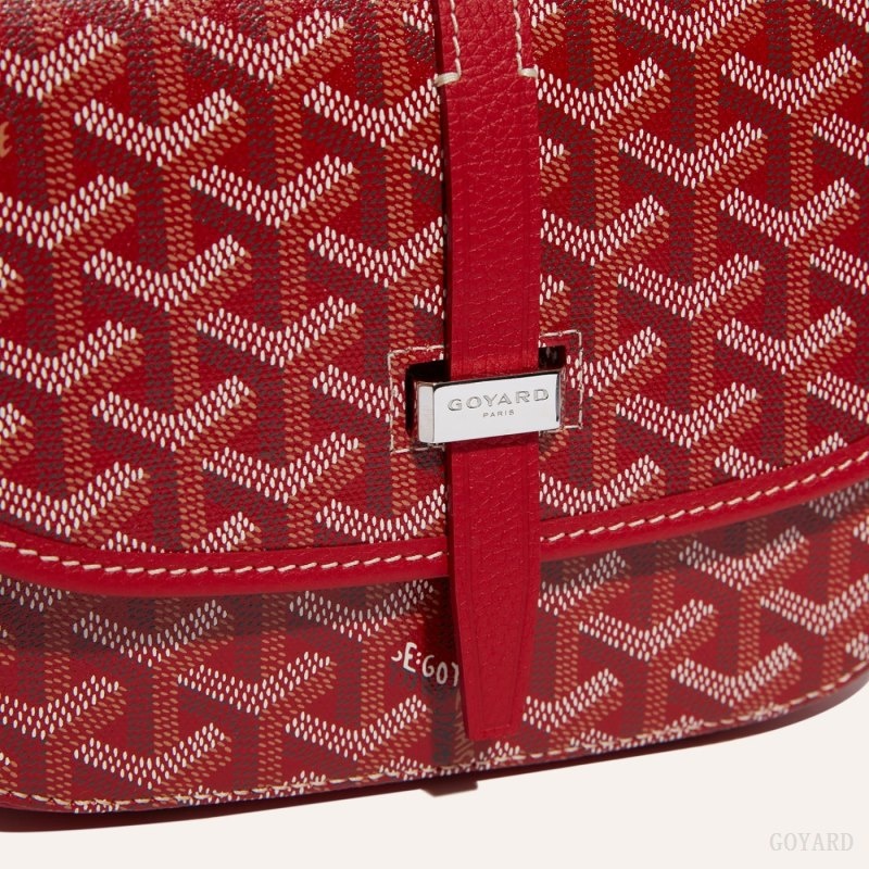 Goyard Belvedere PM Bag Rød | HHOB1440