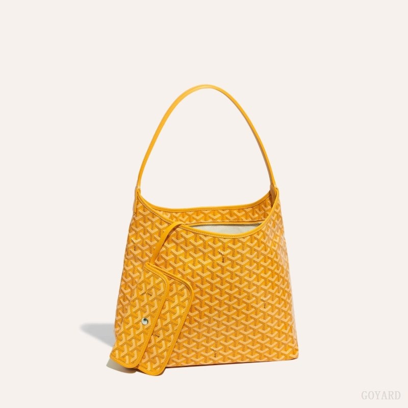 Goyard Bohème Hobo Bag Gul | YBJJ6621