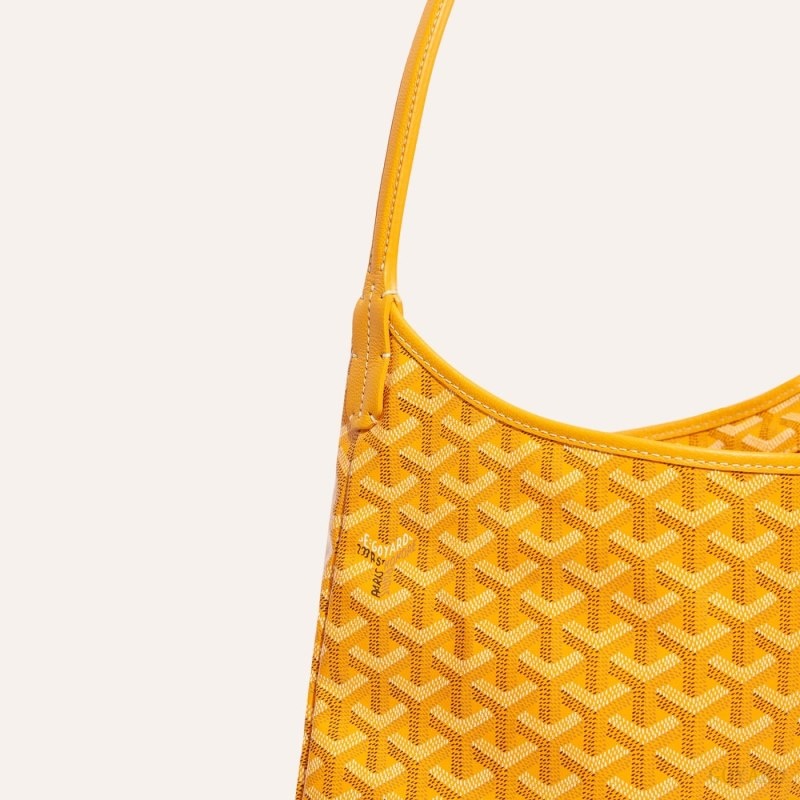 Goyard Bohème Hobo Bag Gul | YBJJ6621