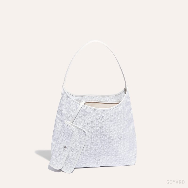 Goyard Bohème Hobo Bag Hvite | FIMJ6601