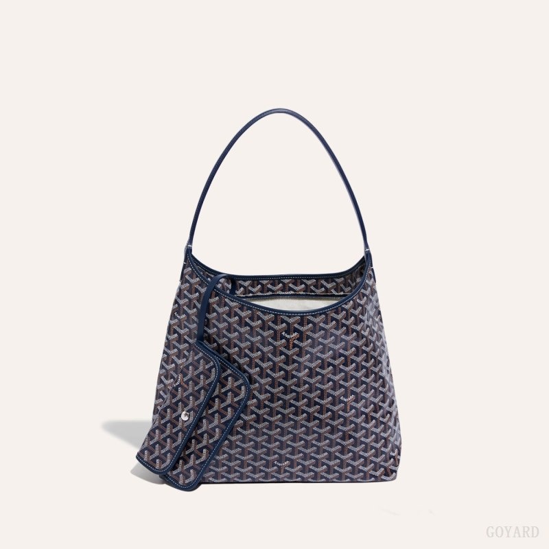 Goyard Bohème Hobo Bag Marineblå Blå | KWNC1841