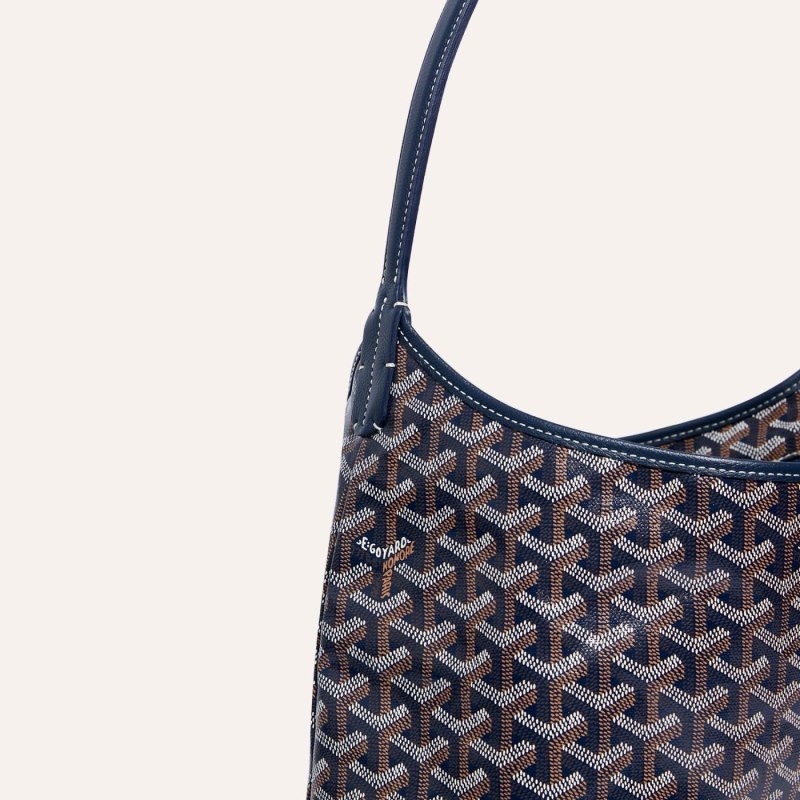 Goyard Bohème Hobo Bag Marineblå Blå | KWNC1841