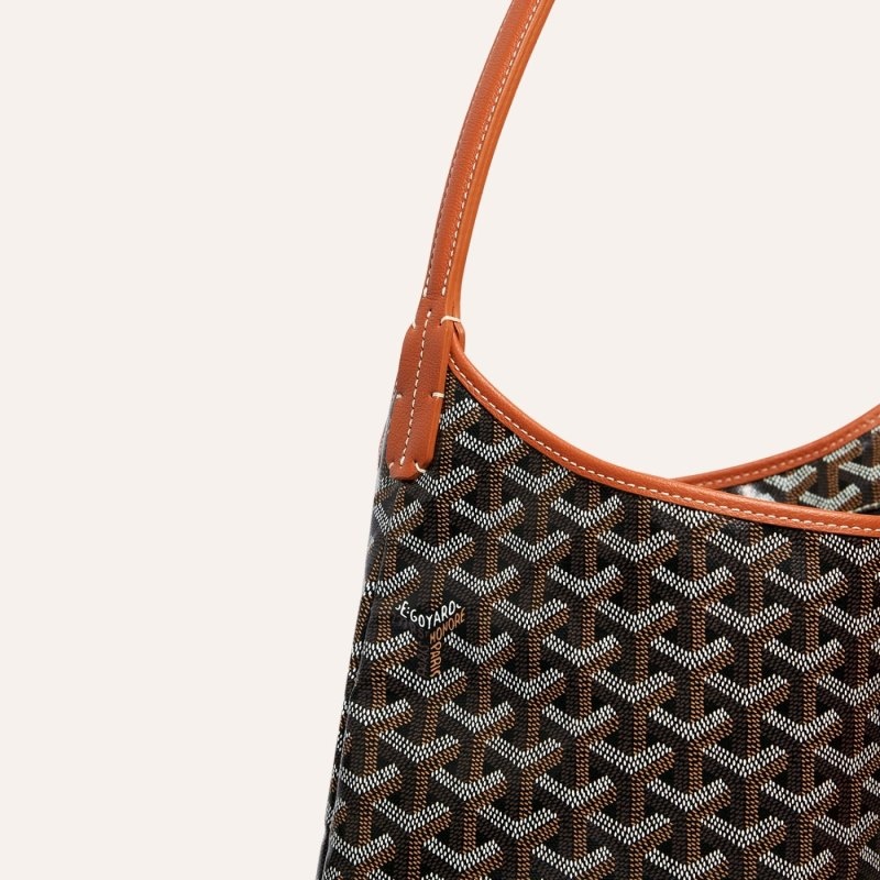 Goyard Bohème Hobo Bag Svarte Brune | RLWL5173