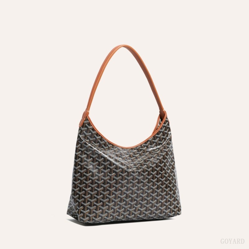 Goyard Bohème Hobo Bag Svarte Brune | RLWL5173