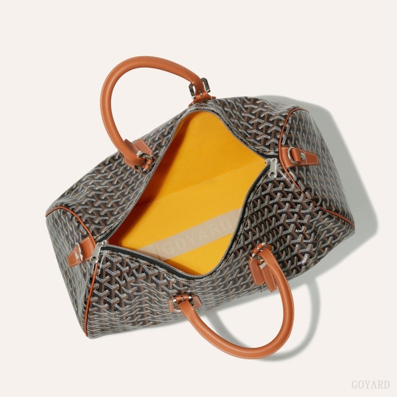 Goyard Boston 45 bag Svarte Brune | UWND7819