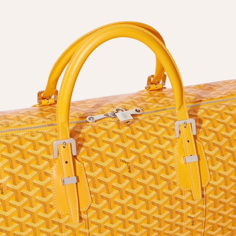 Goyard Boston 50 bag Gul | EQCM3653