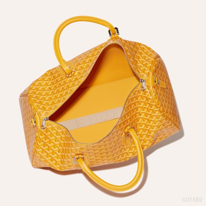 Goyard Boston 50 bag Gul | EQCM3653