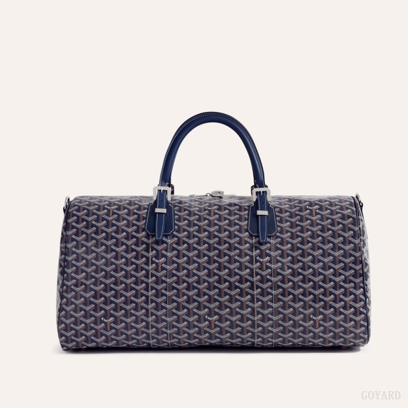 Goyard Boston 50 bag Marineblå Blå | YEJZ1337