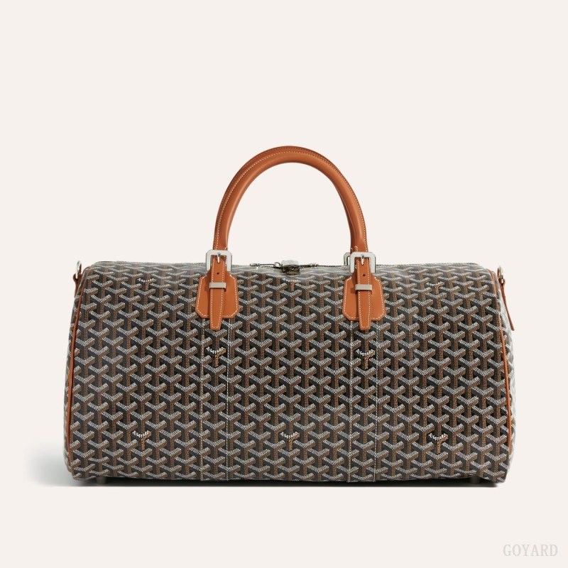 Goyard Boston 50 bag Svarte Brune | LZAK4539