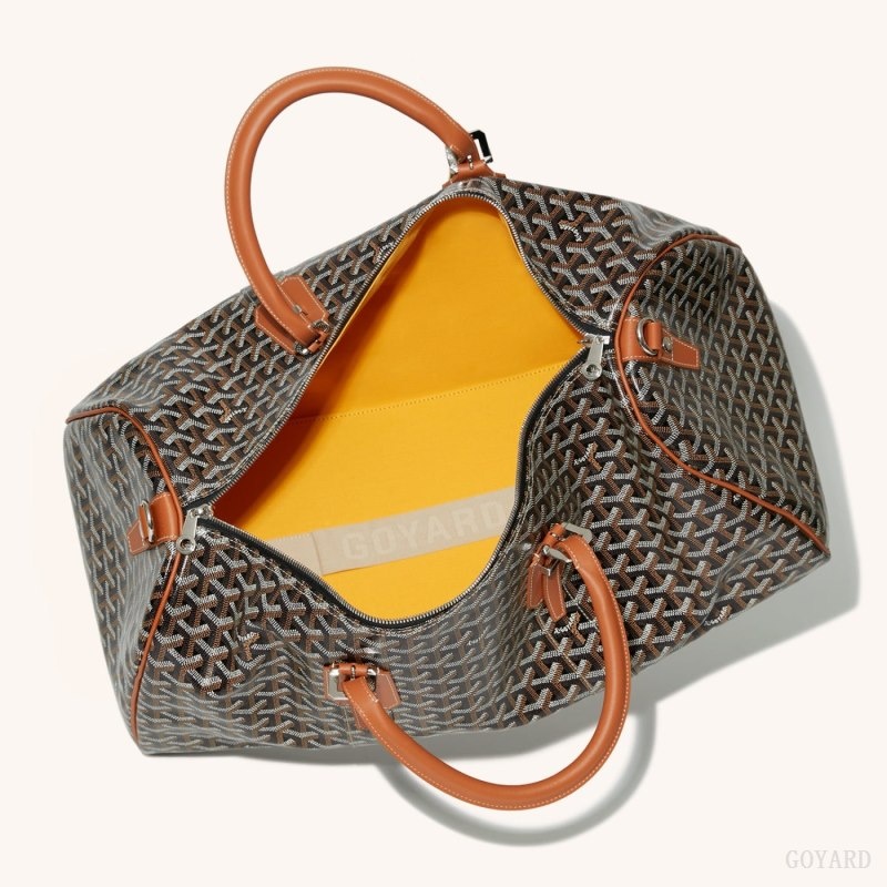 Goyard Boston 50 bag Svarte Brune | LZAK4539