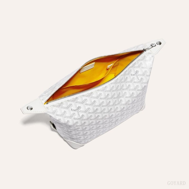 Goyard Bowling 25 Toiletry Bag Hvite | SBIG3527