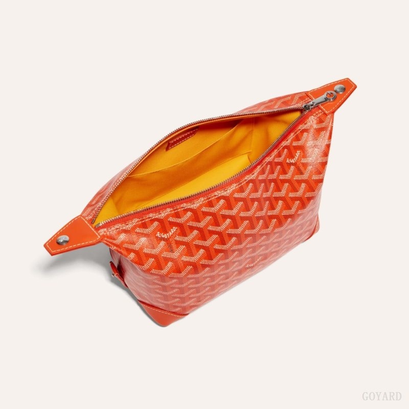 Goyard Bowling 25 Toiletry Bag Oransje | YBJV5140