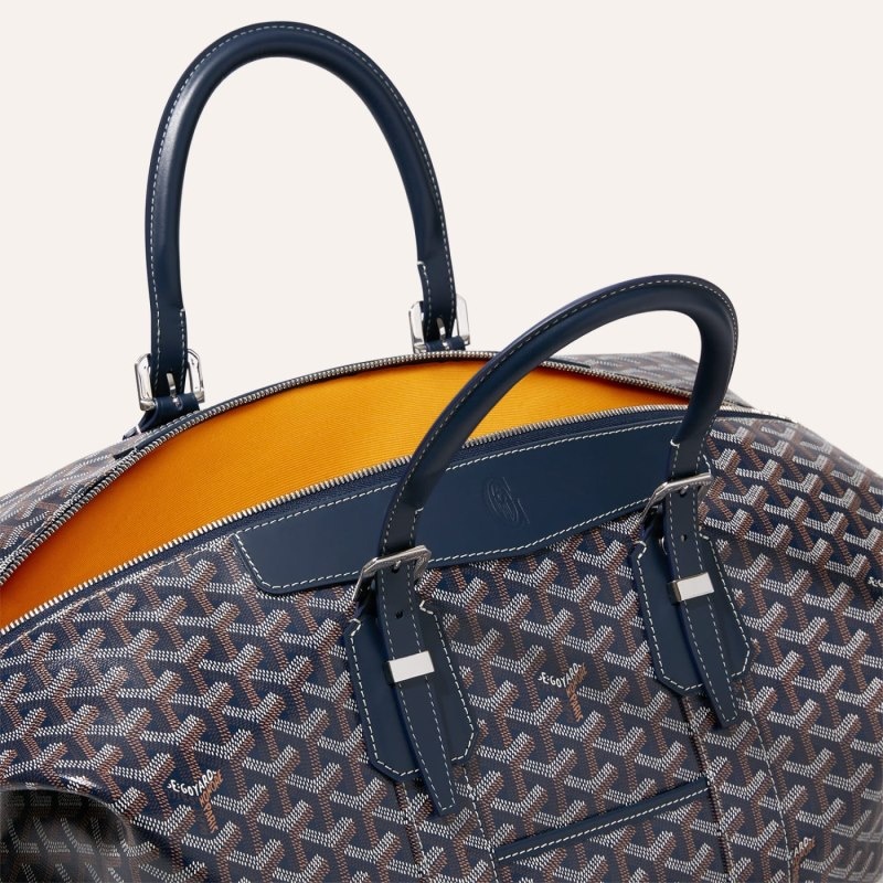 Goyard Bowling 45 bag Marineblå Blå | EILC5929