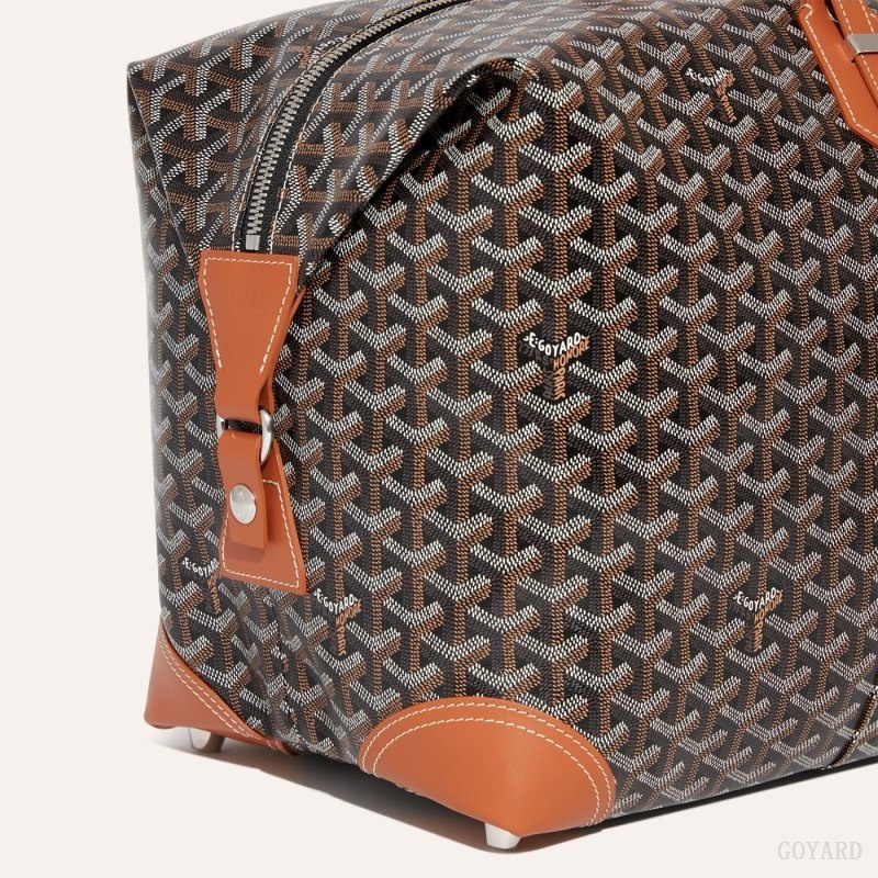 Goyard Bowling 55 bag Svarte Brune | MVJS6648