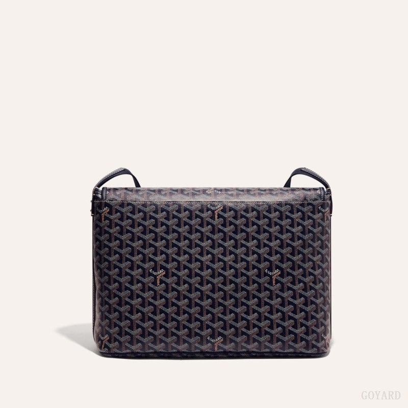 Goyard CAPETIEN MM MESSENGER BAG Marineblå Blå | KLNS0342