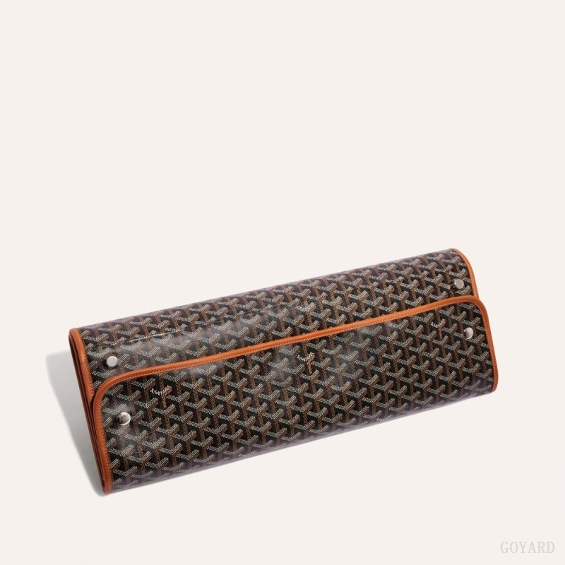 Goyard CARAVELLE 50 SUITCASE Svarte Brune | CNKC6004