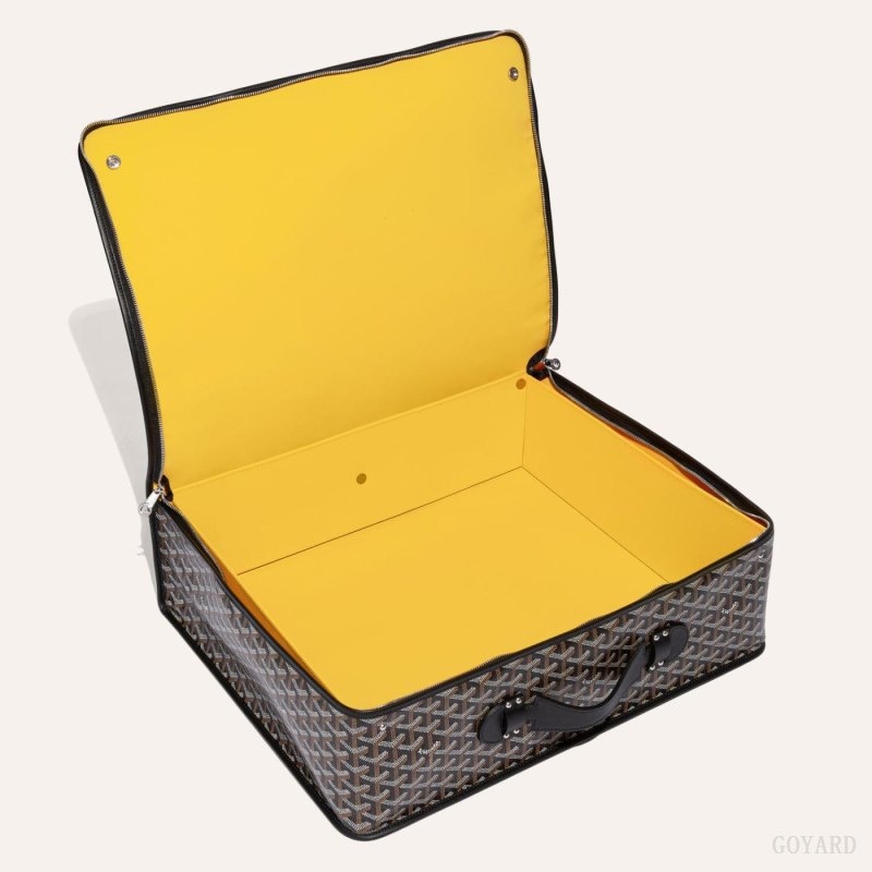 Goyard CARAVELLE 50 SUITCASE Svarte | RJPN9643