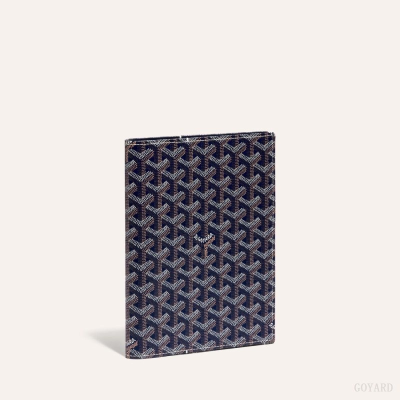 Goyard CASTIGLIONE DOCUMENT COVER Marineblå Blå | OZJG0938