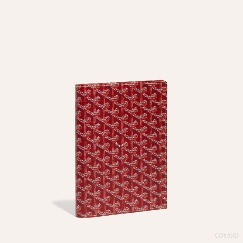 Goyard CASTIGLIONE DOCUMENT COVER Rød | DKXW0832