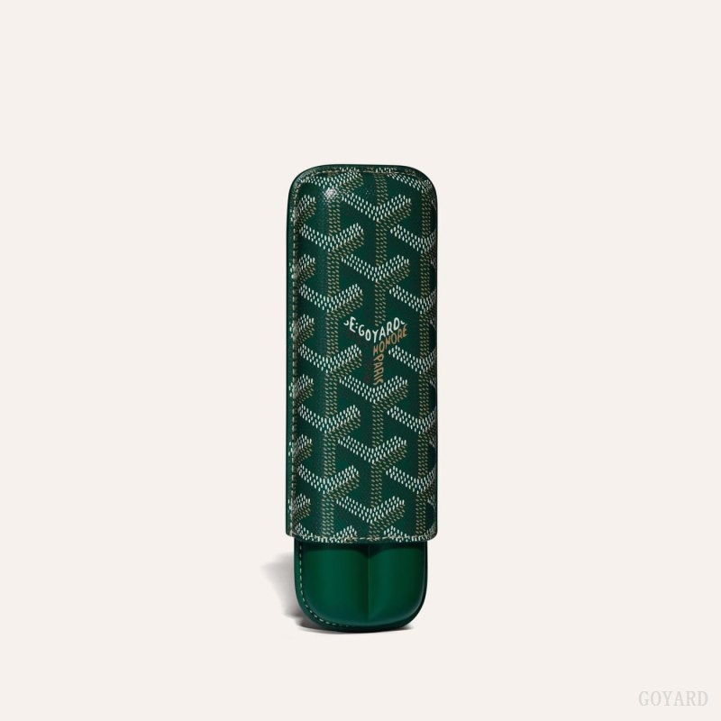 Goyard CHURCHILL 2 CIGAR CASE Grønn | SLCB3292