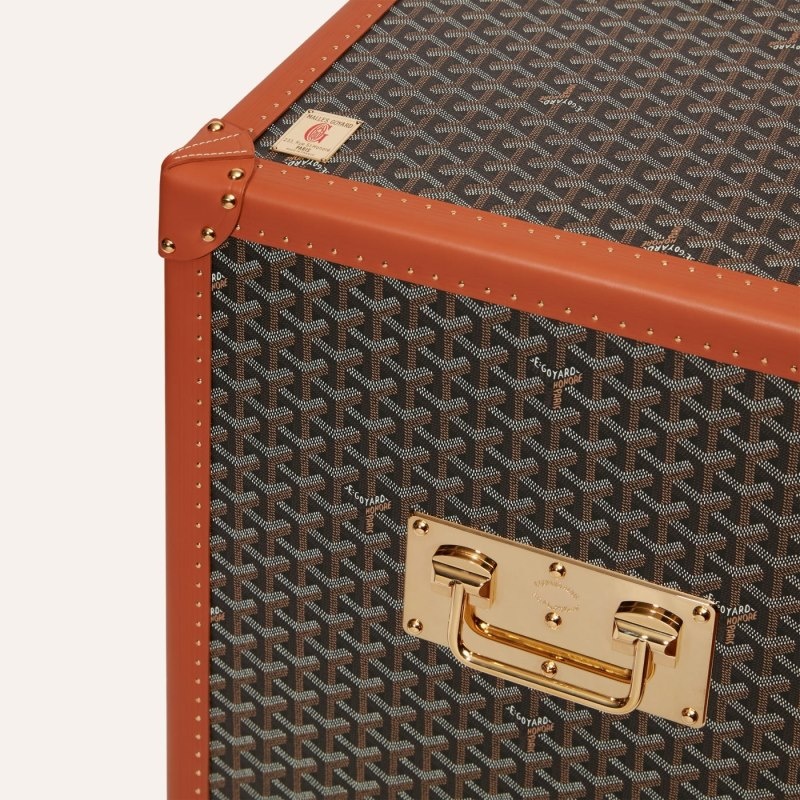 Goyard CIGARES TRUNK Svarte Brune | HESJ7733