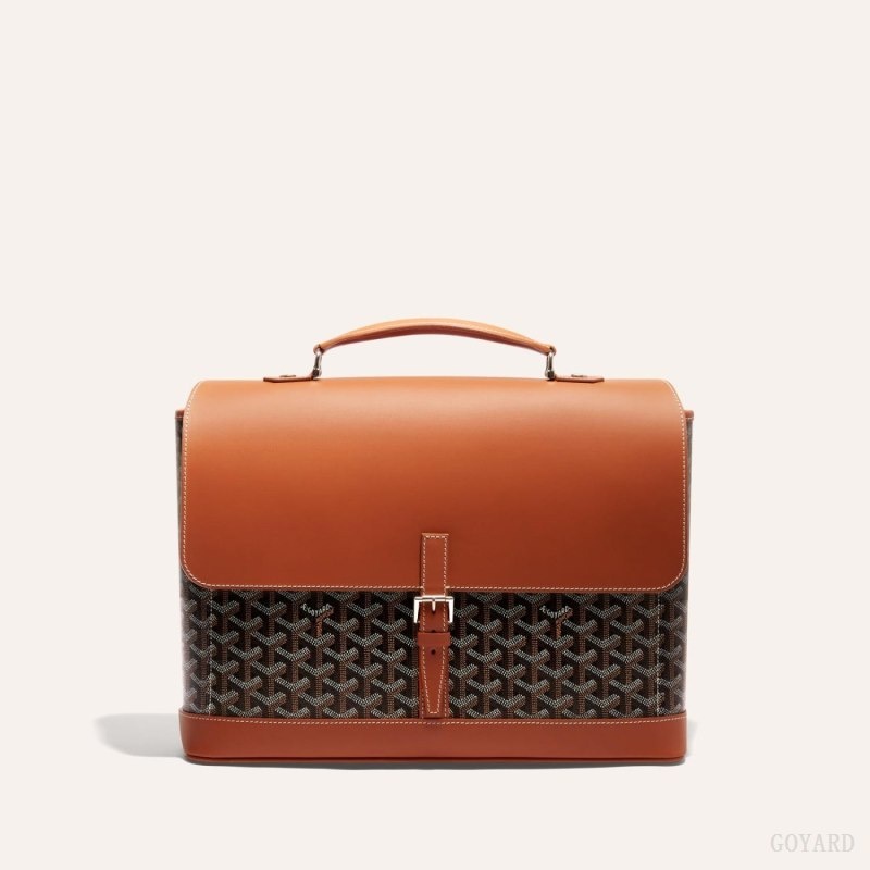 Goyard CITADIN PM MESSENGER BAG Svarte Brune | CTRQ3631