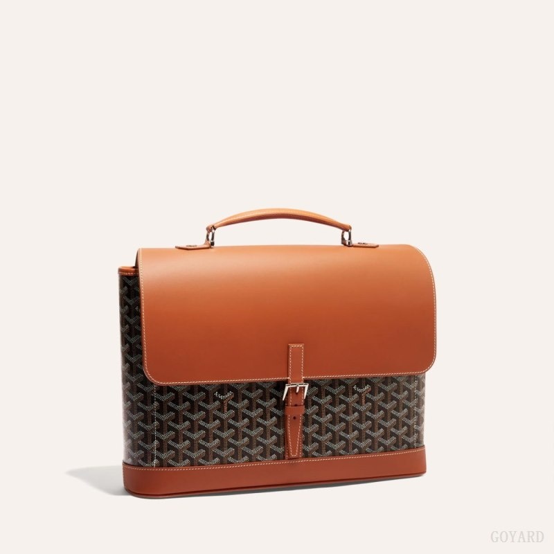 Goyard CITADIN PM MESSENGER BAG Svarte Brune | CTRQ3631