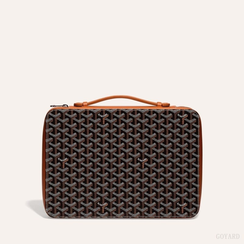 Goyard COMPAGNON UNIVERSEL A4 Svarte Brune | EXZZ8395