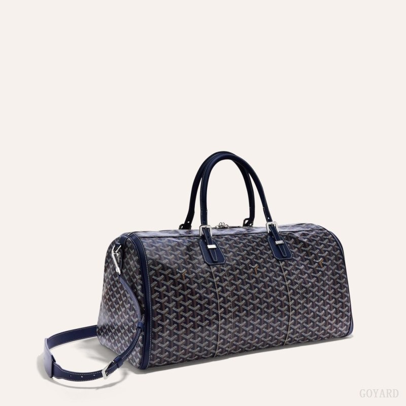 Goyard CUIR MM STRAP Marineblå Blå | YZBH6218