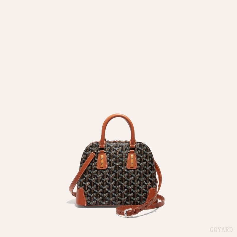 Goyard CUIR PM STRAP Svarte Brune | HLVN9295