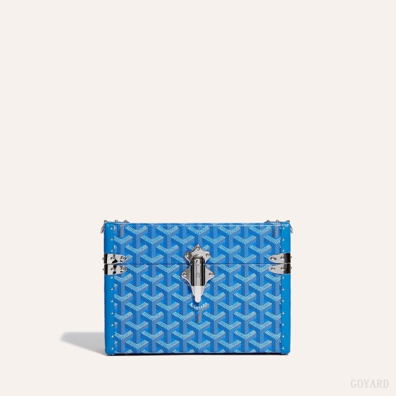 Goyard Cassette Trunk Bag Blå | UBRF2181