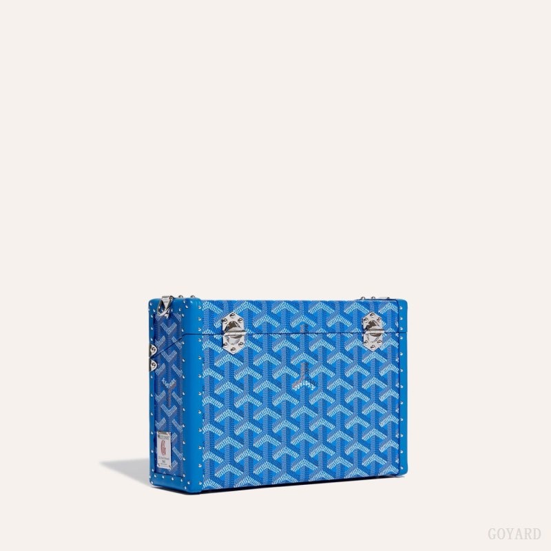 Goyard Cassette Trunk Bag Blå | UBRF2181