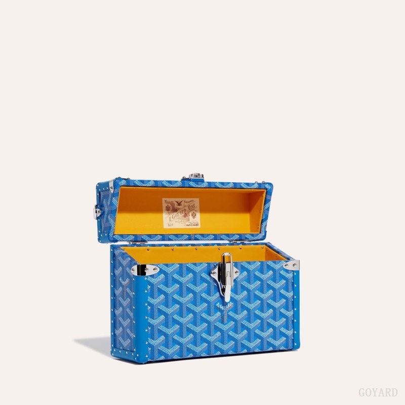 Goyard Cassette Trunk Bag Blå | UBRF2181