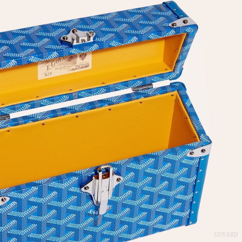 Goyard Cassette Trunk Bag Blå | UBRF2181