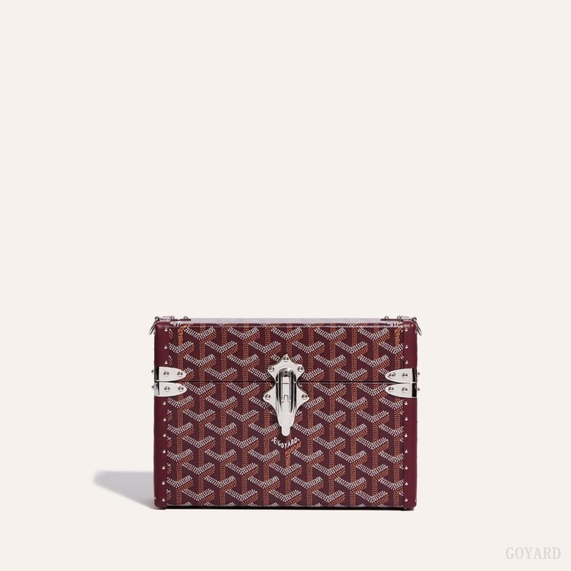 Goyard Cassette Trunk Bag Burgunder | REPC1807