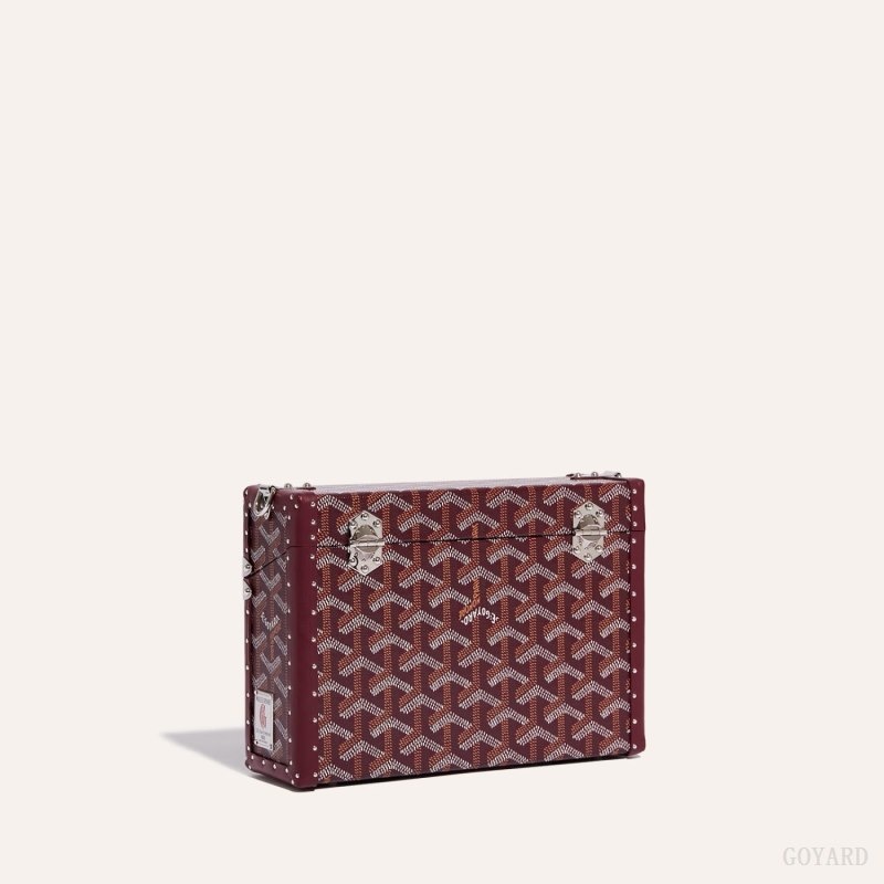 Goyard Cassette Trunk Bag Burgunder | REPC1807