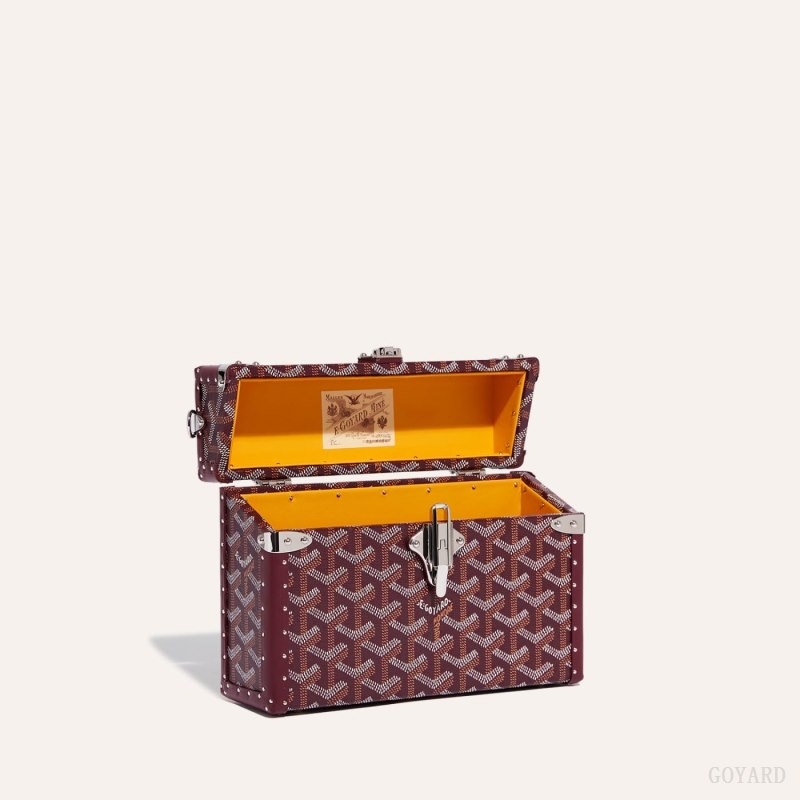 Goyard Cassette Trunk Bag Burgunder | REPC1807