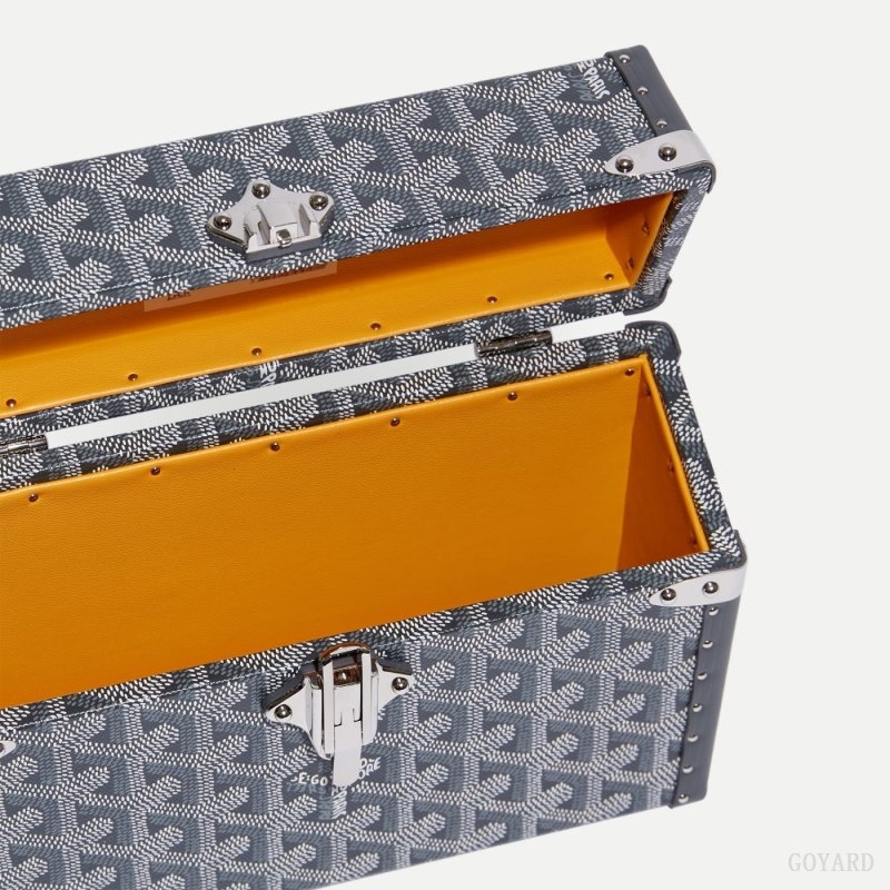 Goyard Cassette Trunk Bag Grå | VJUZ3780