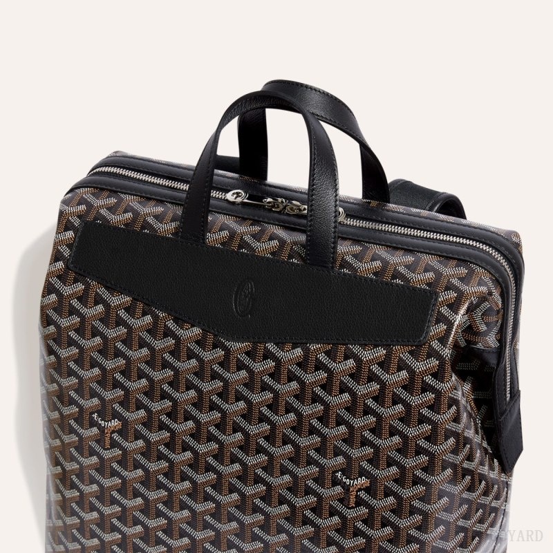 Goyard Cisalpin Backpack Svarte | YFKS0317