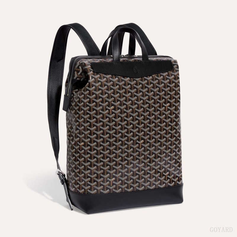 Goyard Cisalpin Backpack Svarte | YFKS0317