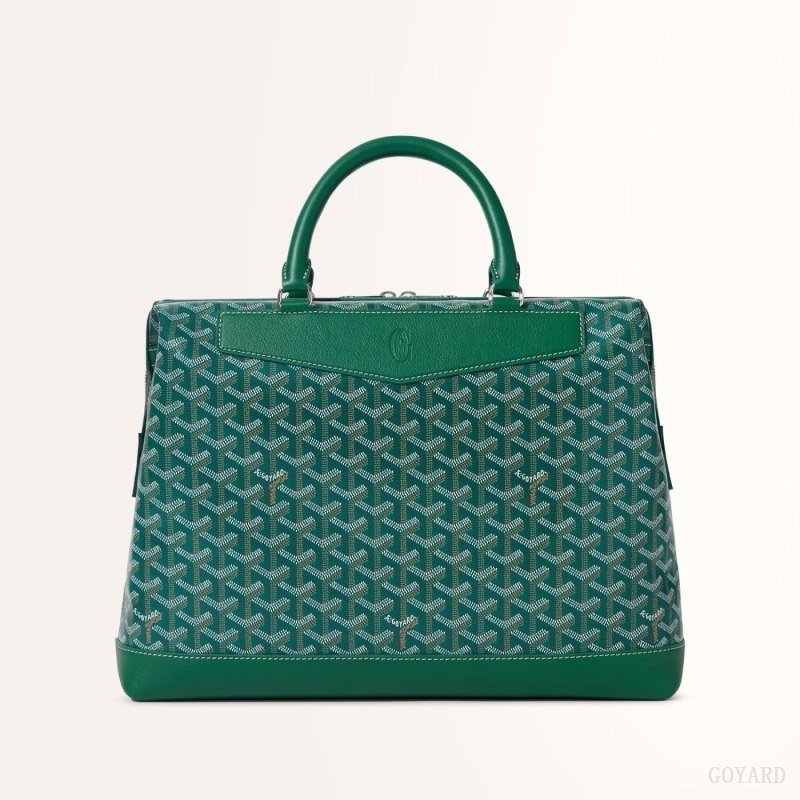 Goyard Cisalpin Document Case Grønn | AZIU2503