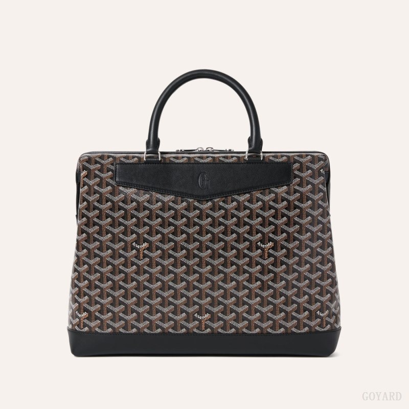 Goyard Cisalpin Document Case Svarte | HUCA5963